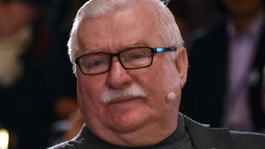 Lech Walesa.&nbsp;