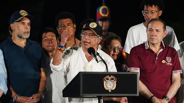 El presidente Gustavo Petro participa en un cabildo en Barranquilla
