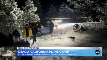 Las dos personas que iban en el pequeño avión fallecieron.&nbsp;