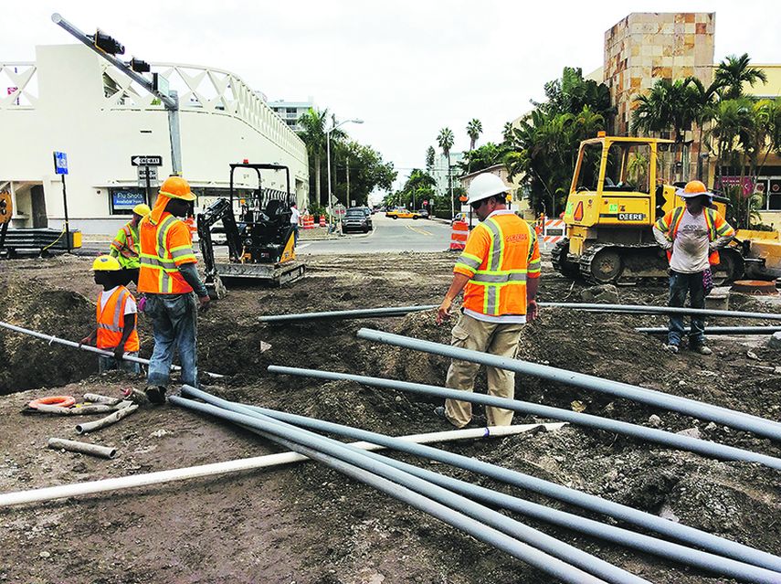 El sistema de drenaje de La Playa vence a la marea alta