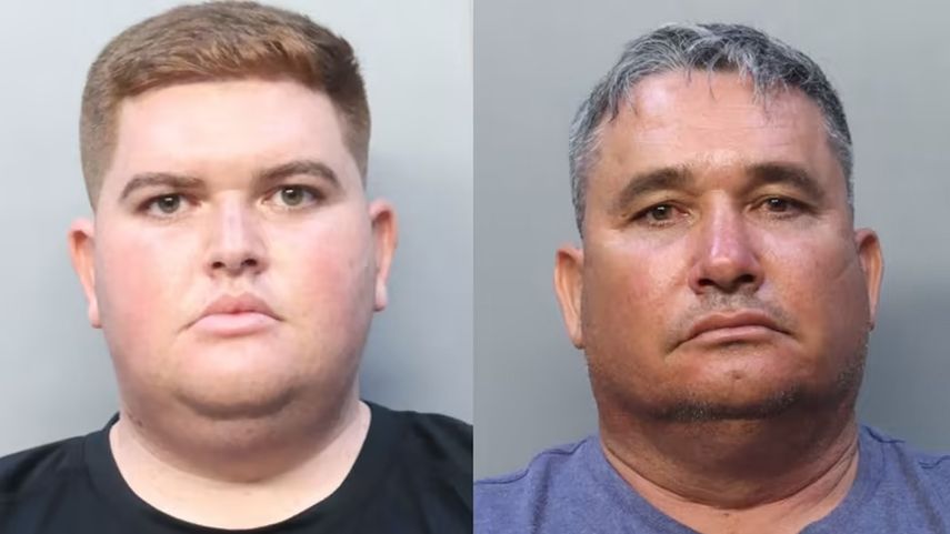 Dayron y Julio Barreto.