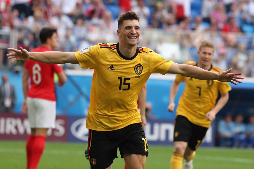 Thomas Meunier adelantó desde el minuto 4 a los Diablos Rojos para conseguir el triunfo histórico.