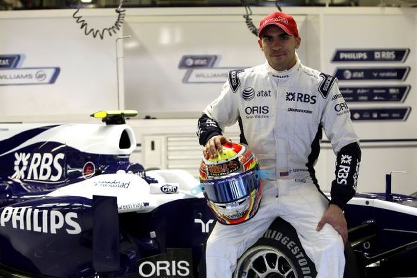 Maldonado participó cinco temporadas en la Fórmula uno. (ARCHIVO)