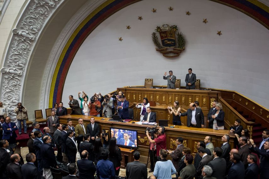 Sesión del martes del parlamento venezolano&nbsp;