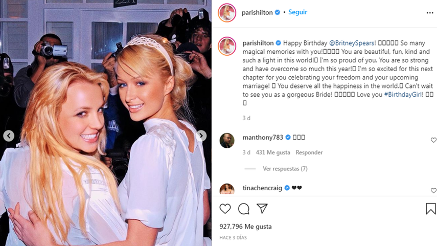 Britney Spears y Paris Hilton