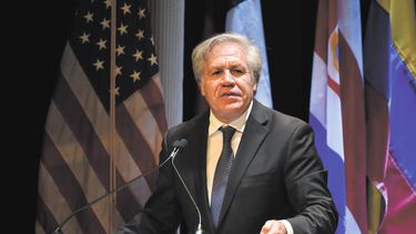 El secretario general de la OEA, Luis Almagro.