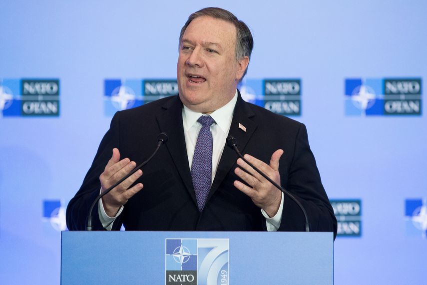 El secretario de Estado de los EEUU, Mike&nbsp;Pompeo.