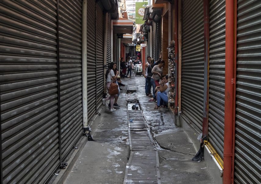 Imágen del&nbsp;mercado oriental durante el paro nacional convocado por la Alianza Cívica por la Justicia y Democracia en&nbsp;Nicaragua.&nbsp;