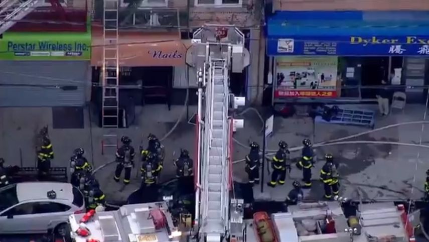 No se dieron detalles sobre la causa del incendio, pero pudo deberse al uso de alguna estufa.