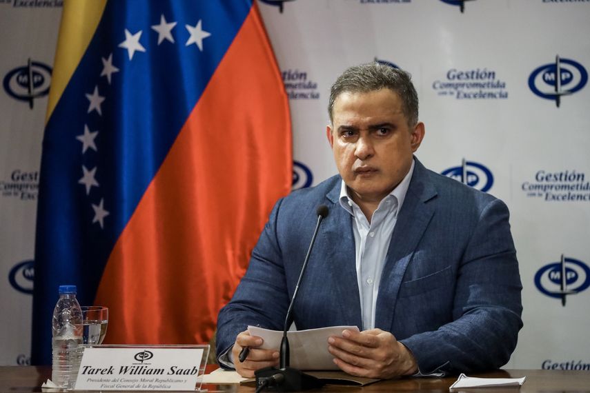 Tarek William Saab, fiscal general venezolano nombrado por la Asamblea Nacional Constituyente.