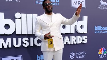 El músico y productor Sean Diddy Combs en la alfombra de los premios Billboard.&nbsp;