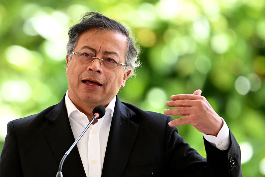 El presidente colombiano Gustavo Petro.