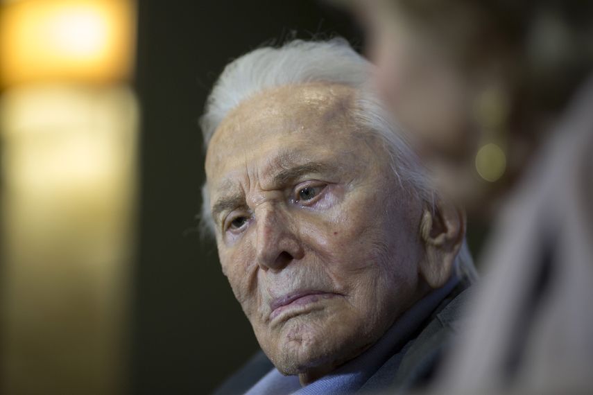 El actor Kirk Douglas.&nbsp;