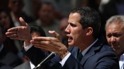 El presidente interino de Venezuela, Juan&nbsp;Guaidó.&nbsp;