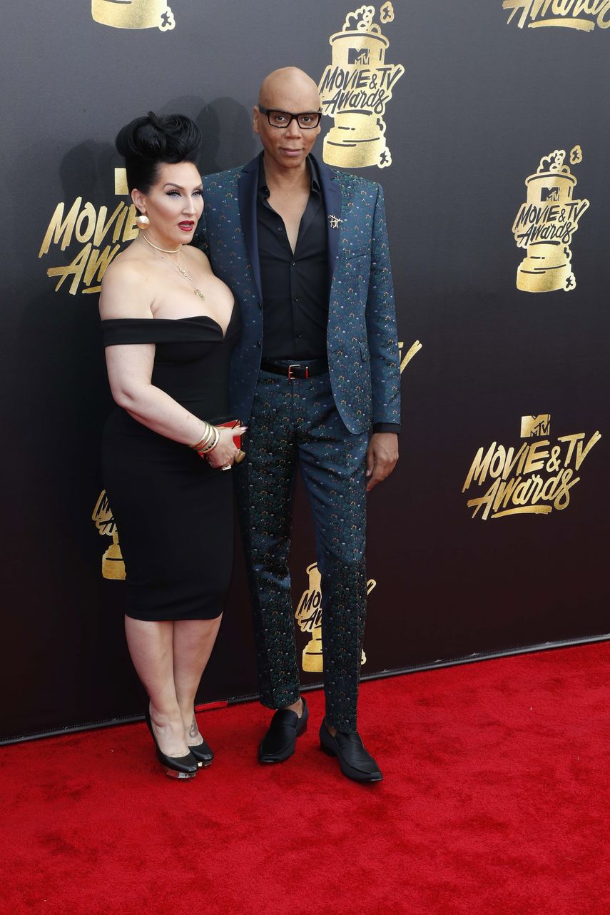 RuPaul y Michelle Visage.