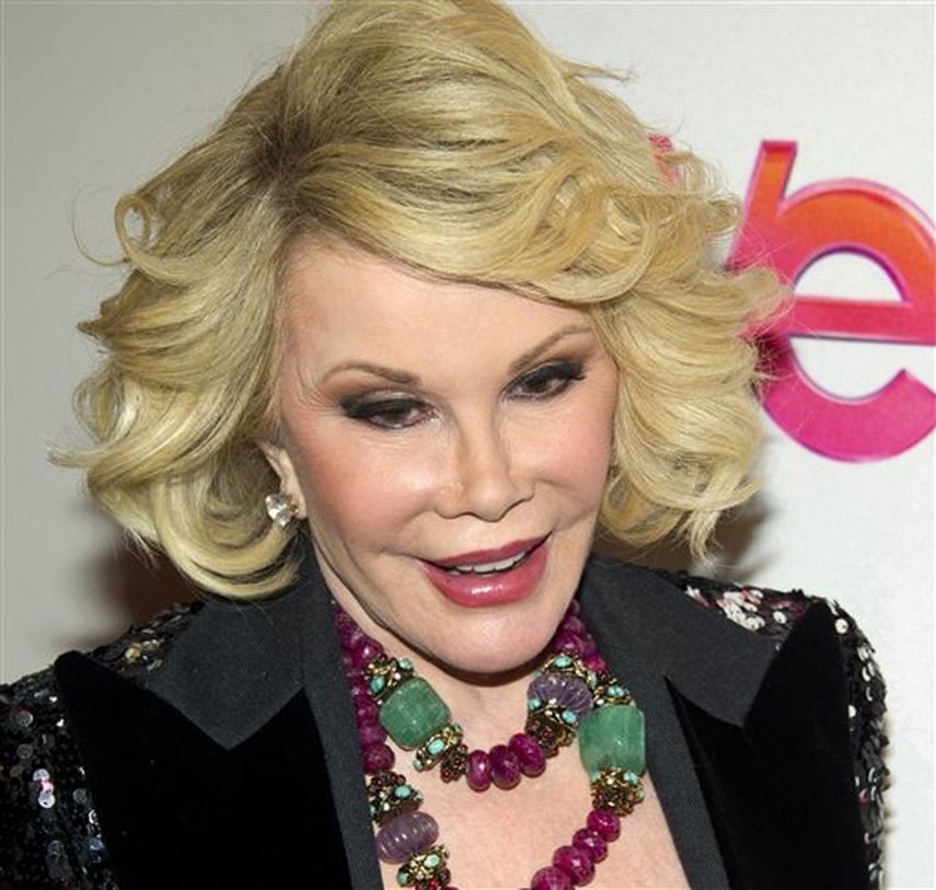 En esta foto del 19 de enero del 2012, Joan Rivers asiste a una presentación del programa Joan & Melissa: Joan Knows Best? en Nueva York. (AP)
