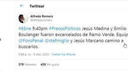 El Foro Penal anunció la liberación de los presos políticos 