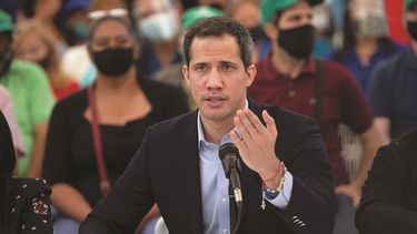 El presidente encargado de Venezuela, Juan Guaidó.