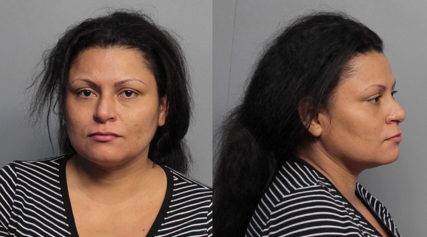 María Zúñiga permaneció en la escena después de atropellar al motociclista.&nbsp;