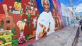 La Reina, Celia Cruz, vive en la memoria de sus admiradores y es honrada en murales como este, en Wynwood.&nbsp;