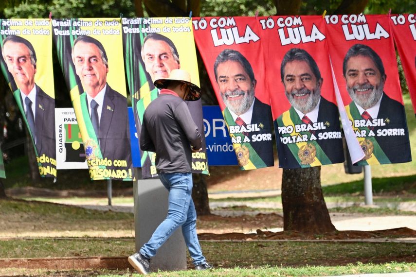 Propaganda política de los principales candidatos presidenciales en Brasil