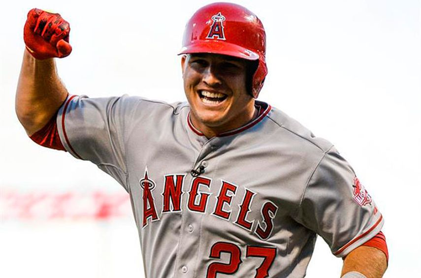 Trout está teniendo otra gran campaña. (ARCHIVO)