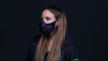 Mascarilla inteligente, sostenible y transparente de Razer