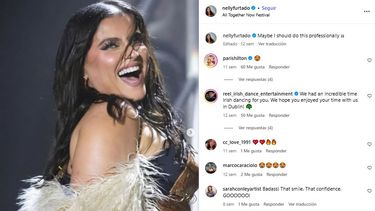 La artista canadiense Nelly Furtado.