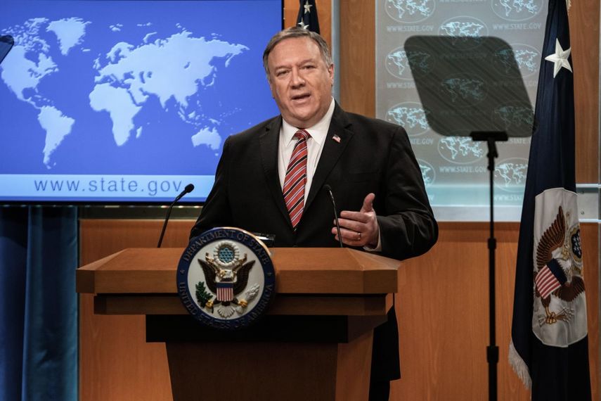 El secretario de Estado de EEUU, Mike Pompeo.