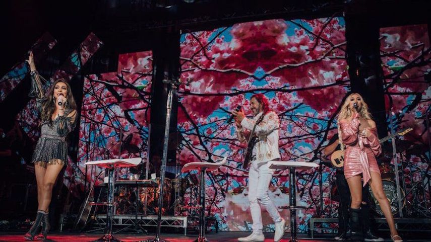 Marco Antonio Solís, El Buki, en uno de los conciertos de la gira El más querido.&nbsp;&nbsp;