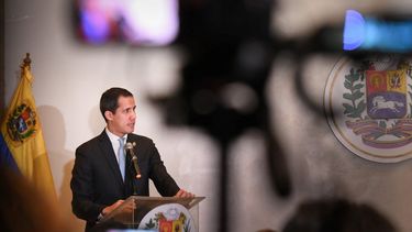 Presidente encargado de Venezuela, Juan Guaidó.