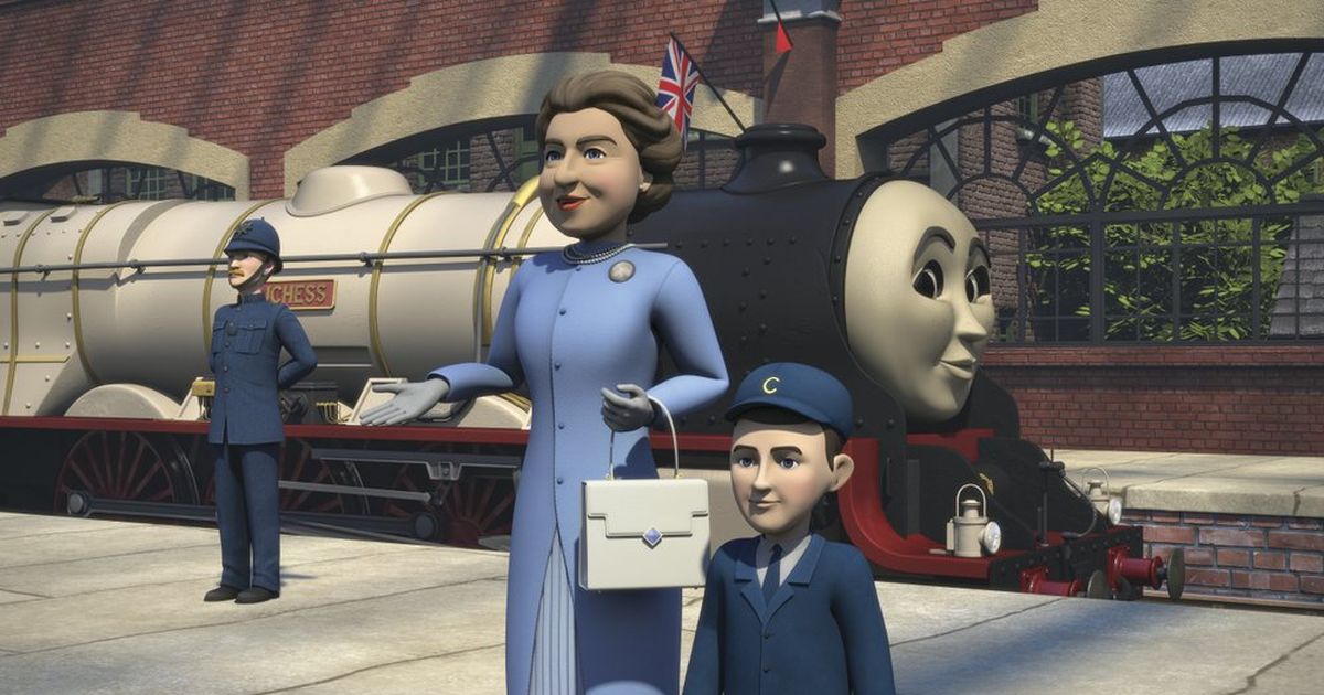 Príncipe Harry graba un mensaje especial para el tren Thomas Príncipe Harry graba un mensaje especial para el tren Thomas