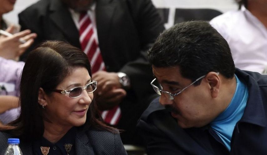 Nicolás Maduro y Cilia Flores (TWITTER/@cnnee)