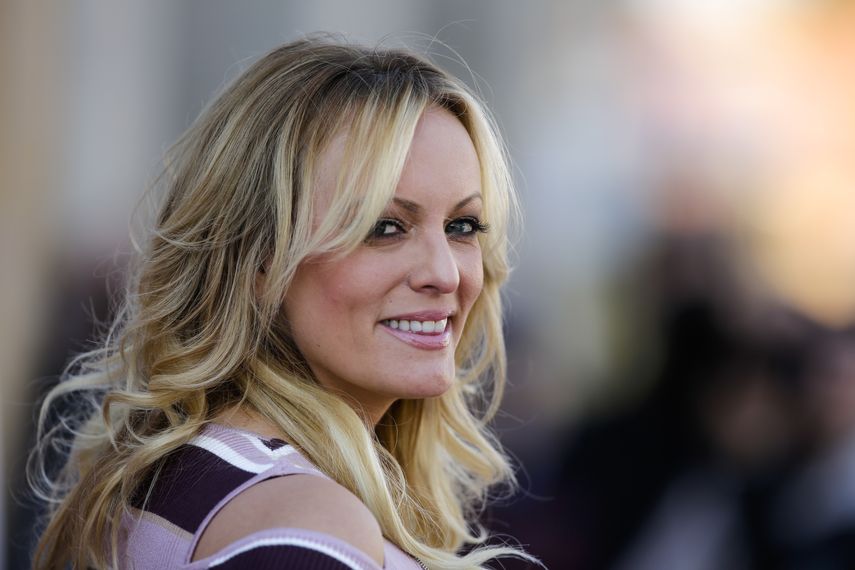 La actriz porno Stephanie Clifford, mejor conocida como Stormy&nbsp;Daniels.