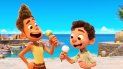 En esta imagen difundida por Disney, los personajes de Alberto, en la voz de Jack Dylan Grazer, a la izquierda, y Luca, en la voz de Jacob Tremblay, en una escena de la cinta animada Luca. En esta imagen difundida por Disney, los personajes de Alberto, en la voz de Jack Dylan Grazer, a la izquierda, y Luca, en la voz de Jacob Tremblay, en una escena de la cinta animada Luca.