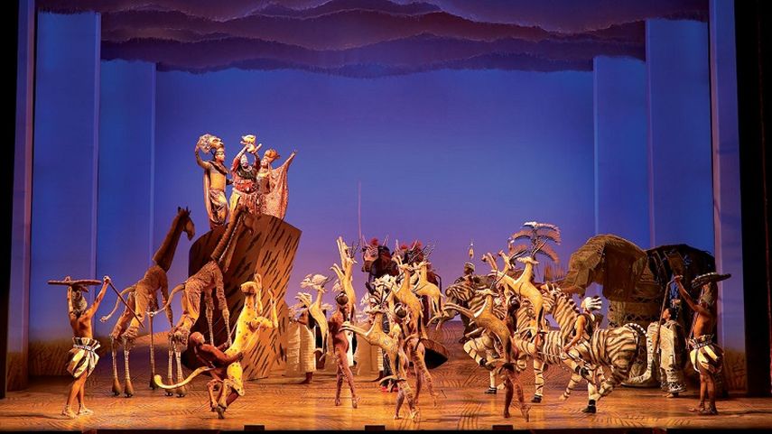 El musical de Broadway The Lion King. (CORTESÍA). 