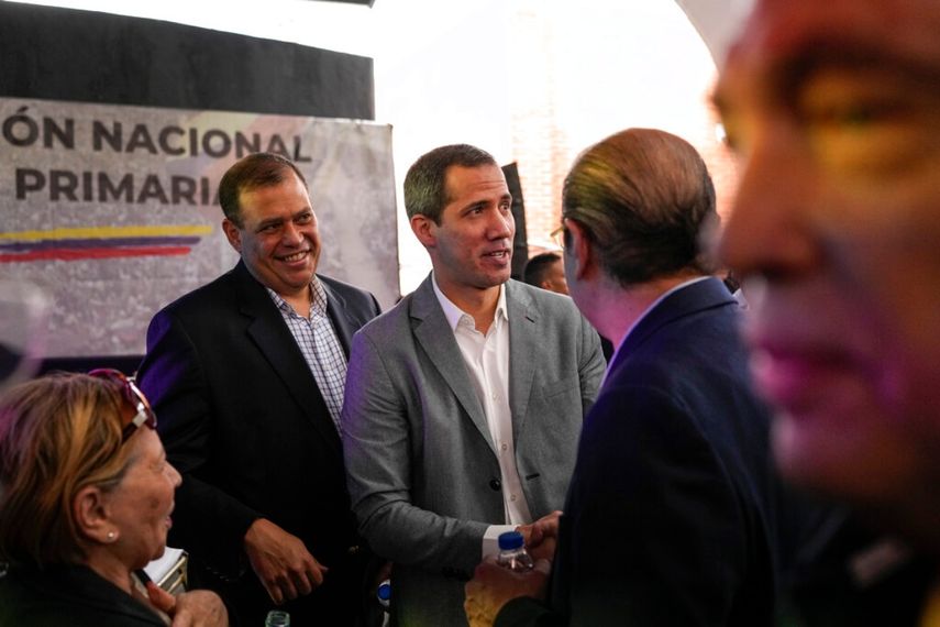 Juan Guaidó, líder opositor de Venezuela.