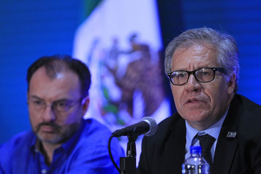 Luis Almagro, secretario general de la OEA.