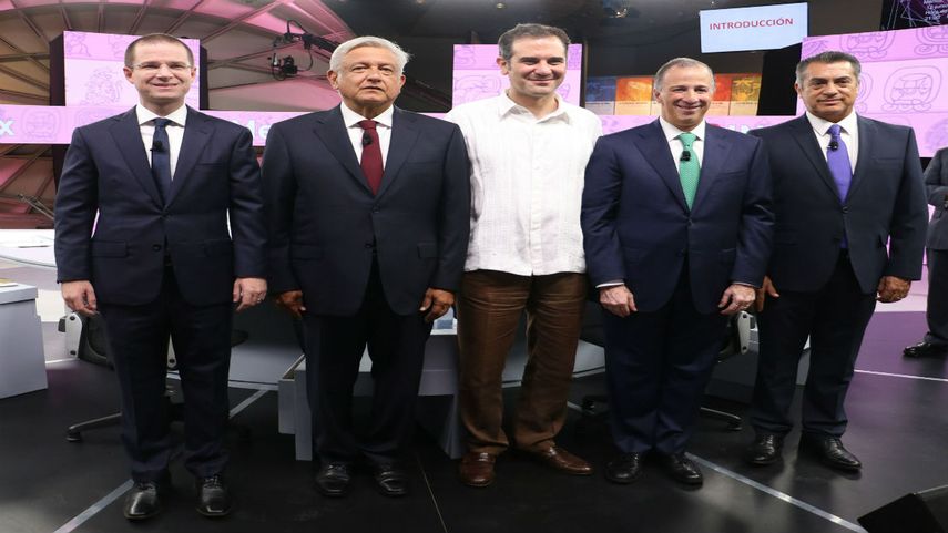 Los candidatos presidenciales mexicanos protagonizaron el tercer y último debate antes de las elecciones del 1 de julio