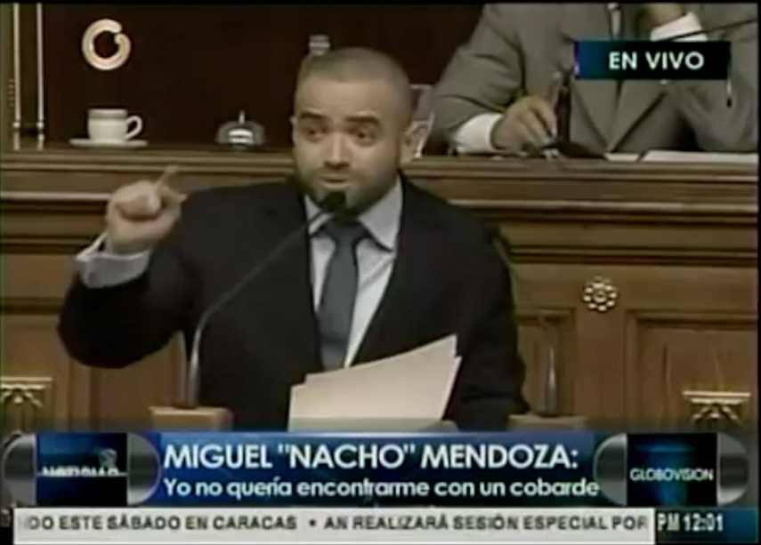 El cantante Miguel Ignacio Mendoza, Nacho, en la Asamblea Nacional venezolana (CAPTURA DE VIDEO)