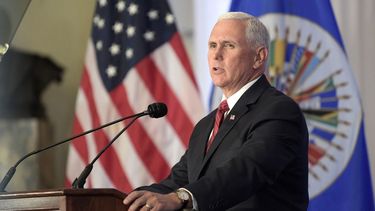 El vicepresidente de EEUU, Mike Pence.