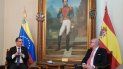 El canciller del régimen de Maduro, Jorge Arreaza, junto al Encargado de Negocios de España, Juan Fernández Trigo. El canciller del régimen de Maduro, Jorge Arreaza, junto al Encargado de Negocios de España, Juan Fernández Trigo.