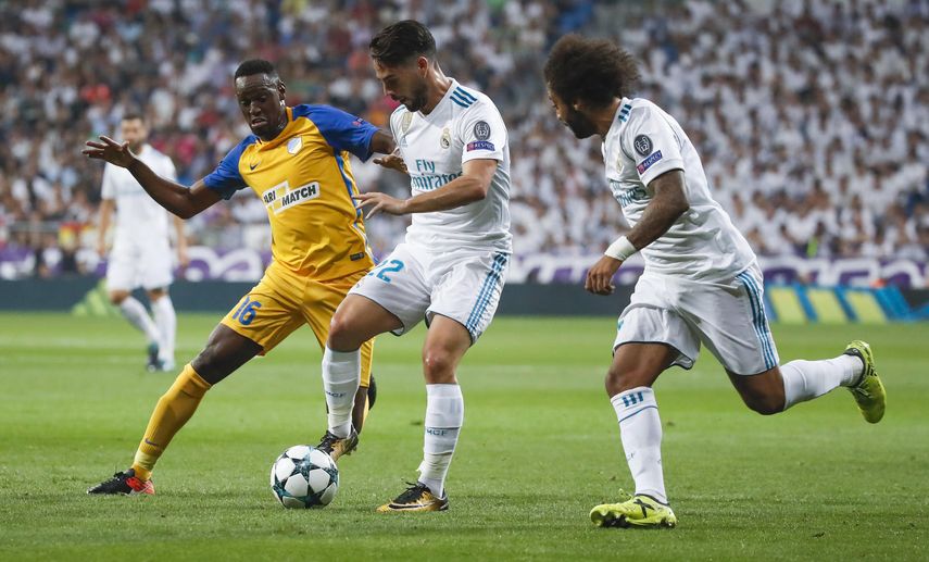 Ambos jugadores estuvieron presente en la más reciente victoria del Madrid ante el APOEL en Champions.