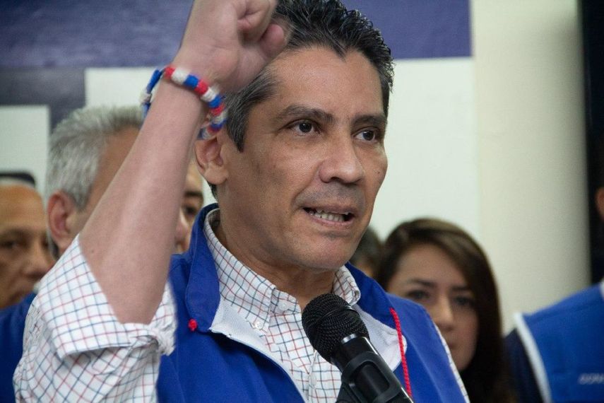 El expresidente del partido ARENA de El Salvador, Gustavo López Davidson.