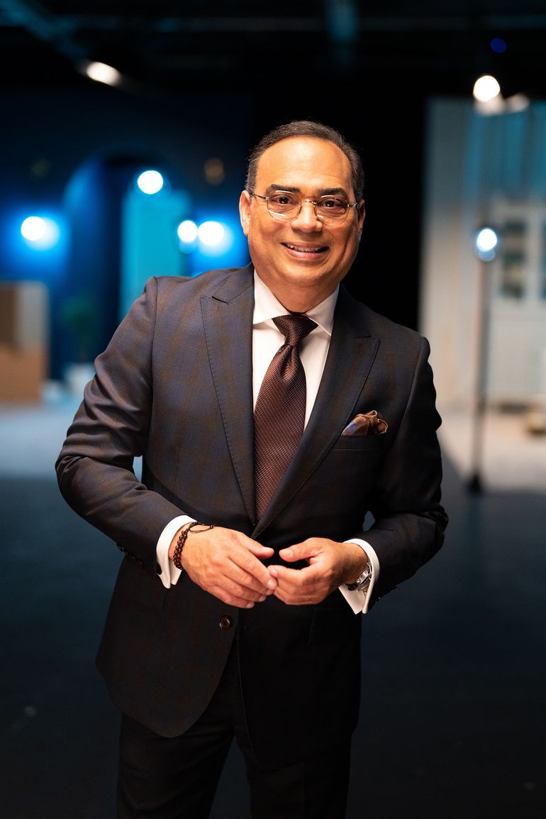El salsero boricua Gilberto Santa Rosa