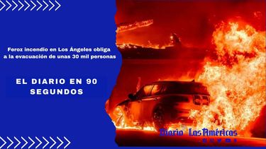 feroz incendio en los angeles obliga a la evacuacion de unas 30 mil personas