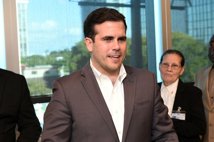 El gobernador de Puerto Rico, Ricardo Rosselló.