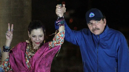 La pareja dictatorial Rosario Murillo-Daniel Ortega imponen represión en Nicaragua.&nbsp;