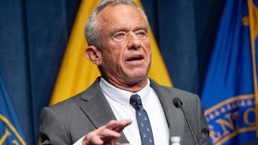 El secretario de salud de Estados Unidos Robert F. Kennedy Jr.