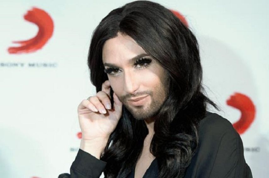 Conchita Wurst será anfitriona en el festival Eurovisión 2015, del 19 al 23 de mayo. (EFE). 